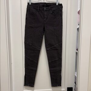 American Eagle Outfitters Gray Skinny Jeans
